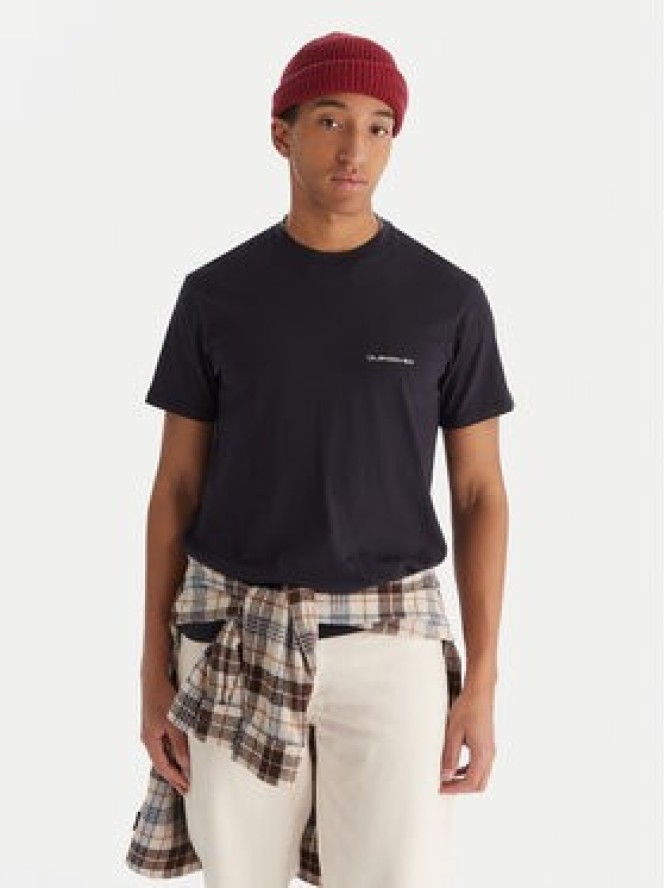 Quiksilver T-Shirt Ev Desert Waves EQYZT08183 Granatowy Regular Fit