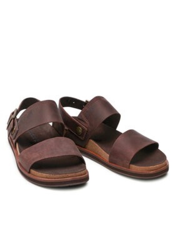 Timberland Sandały Amalfi Vibes 2Band Sandal TB0A419HV131 Brązowy