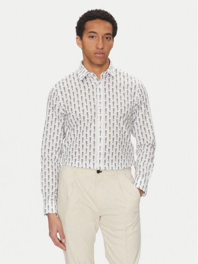 JOOP! Jeans Koszula 15 JJSH-138Hanson 30045983 Beżowy Modern Fit