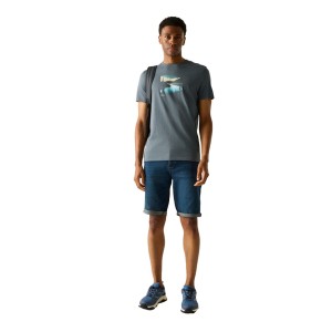 T-shirt Męski Breezed Z Grafiką