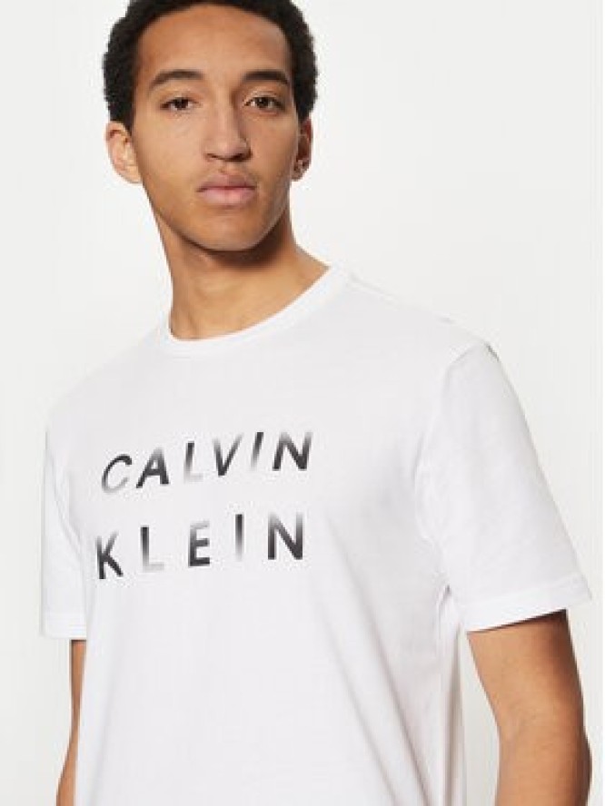Calvin Klein T-Shirt K10K114156 Biały Regular Fit