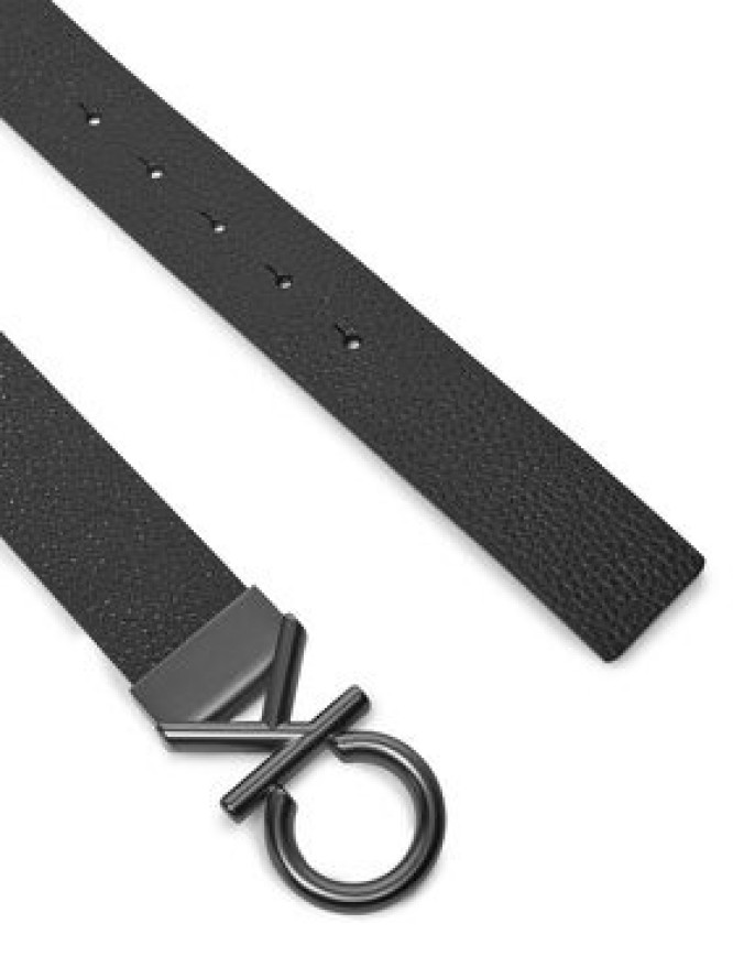 Calvin Klein Pasek Męski Ck Hallmark Logo 35Mm Adj LV04D7035G Czarny