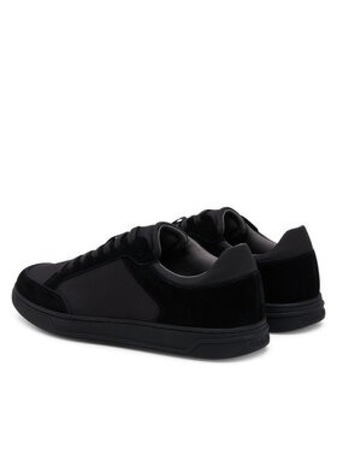 Calvin Klein Sneakersy Low Top Lace Up Repreve Mix HM0HM01802 Czarny