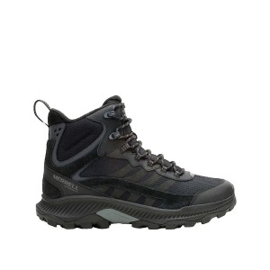 Buty turystyczne Merrell Speed Strike 2 Thermo Mid Wodoodporne Czarne