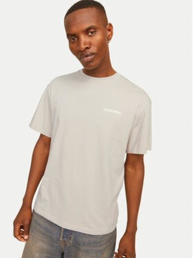Jack & Jones T-Shirt Legacy 12256589 Beżowy Relaxed Fit