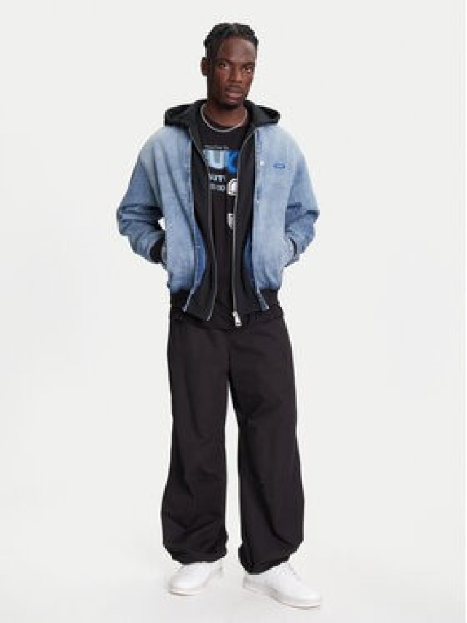 HUGO Kurtka jeansowa Enjo 50541735 Niebieski Relaxed Fit