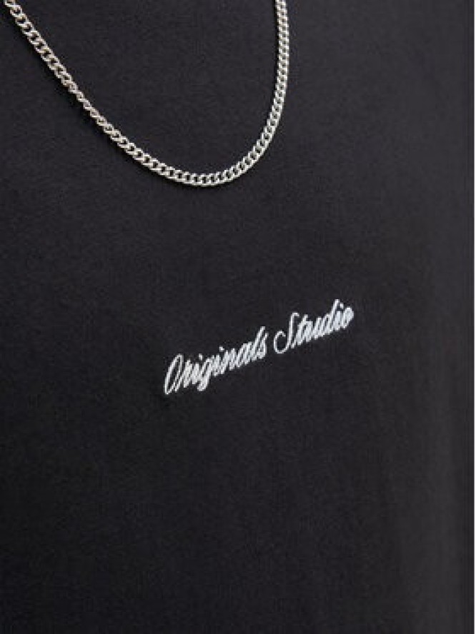 Jack & Jones T-Shirt Norrebro 12282892 Czarny Relaxed Fit