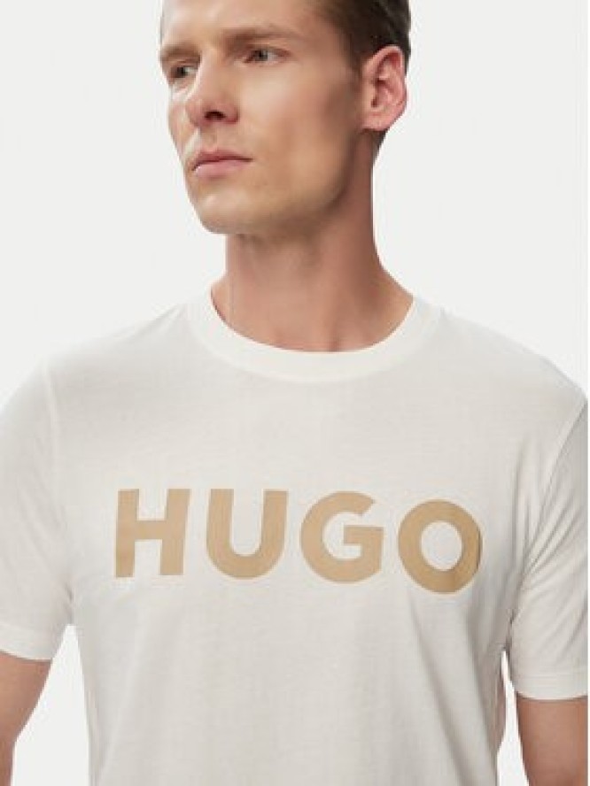 HUGO T-Shirt Dulivio 50467556 Biały Regular Fit