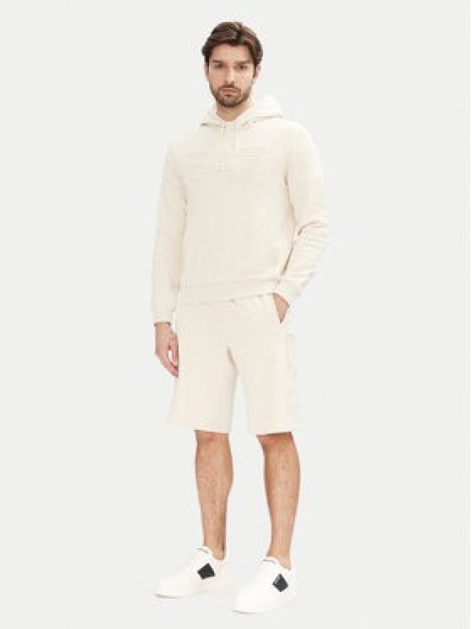 EA7 Emporio Armani Szorty sportowe 7M000153 AF10432 U1079 Écru Regular Fit