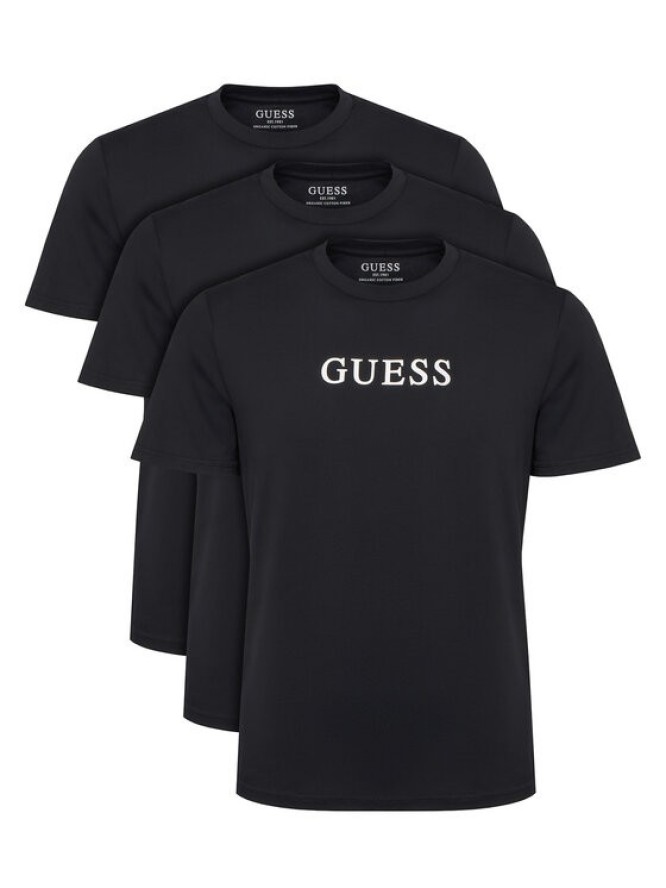 Guess Komplet t-shirtów U6GG04 KCAM1 Czarny Regular Fit