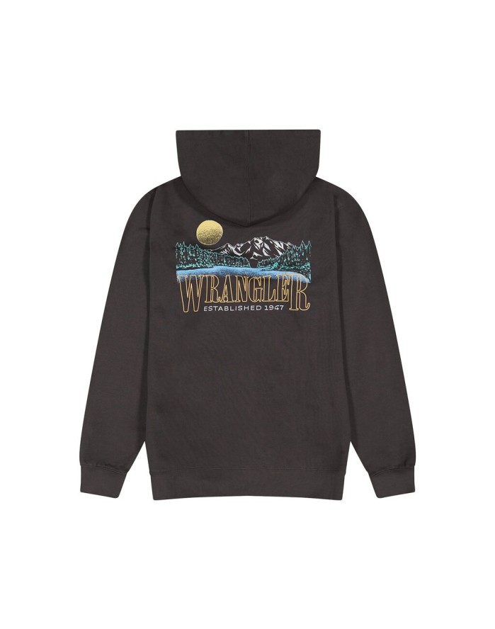 WRANGLER MĘSKA BLUZA HOODIE FADED BLACK 112357336 W6M9014116