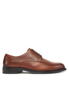 Tommy Hilfiger Półbuty Corporate Hilfiger FM0FM05581 Brązowy