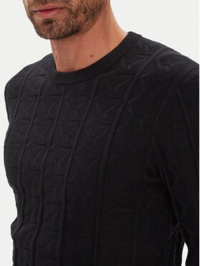 Guess Sweter M5YR07 Z3FC2 Czarny Regular Fit