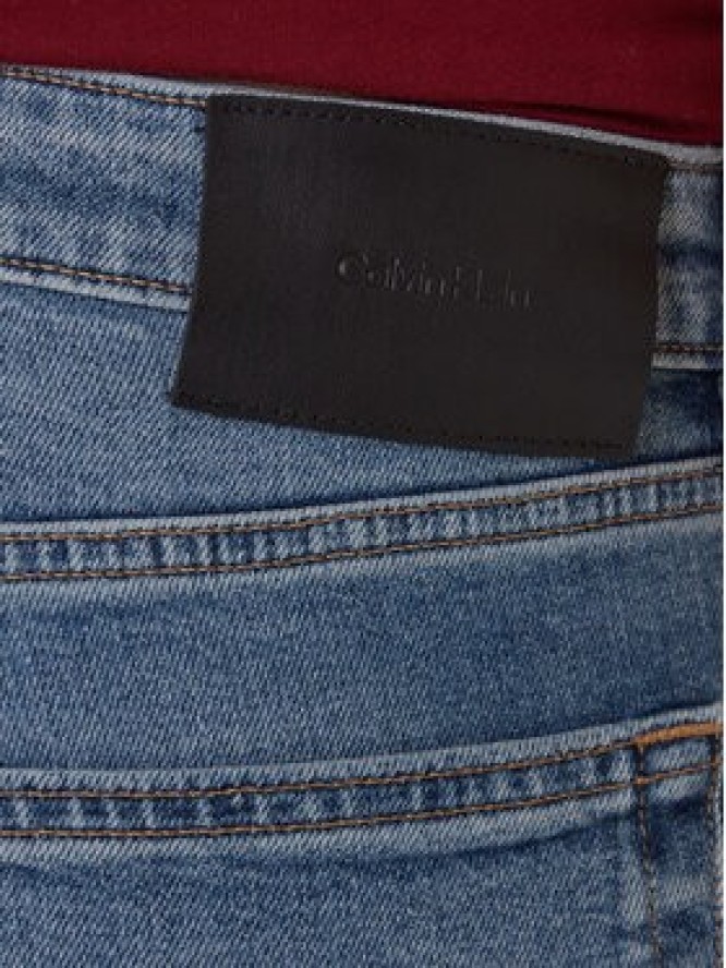 Calvin Klein Jeansy LV04RF950G Niebieski Slim Taper Fit