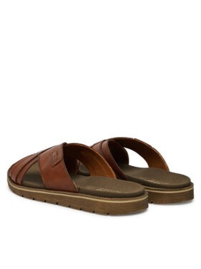 Rieker Klapki 24393-24 Brązowy