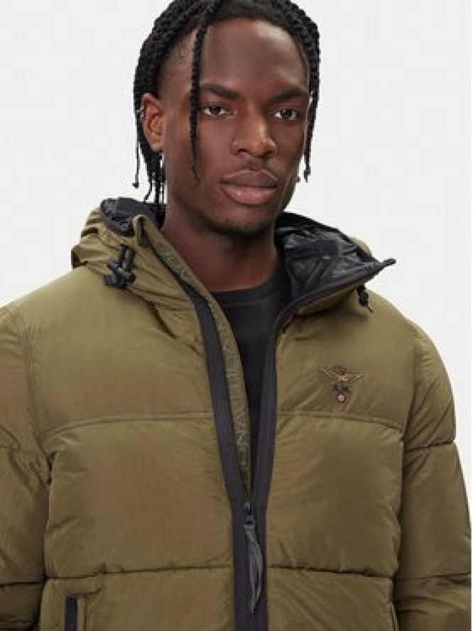 Aeronautica Militare Kurtka zimowa 252AB3025UCT04214 Zielony Regular Fit