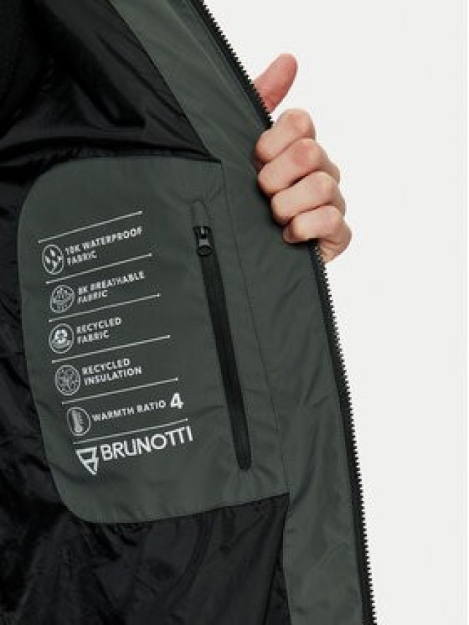 Brunotti Kurtka zimowa Bigmain 2421180003 Zielony Regular Fit