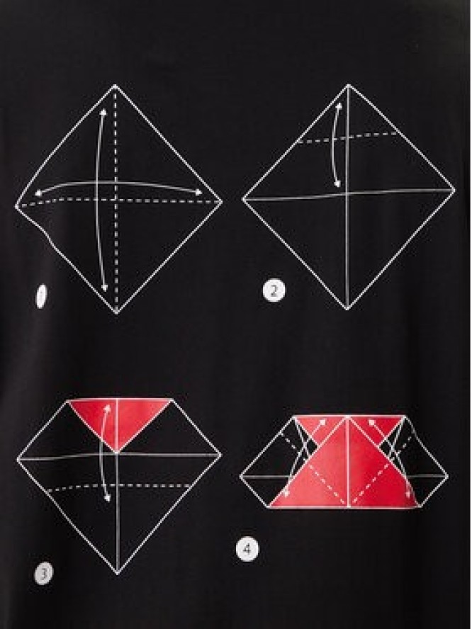 HUGO T-Shirt Dalentin 50553429 Czarny Relaxed Fit