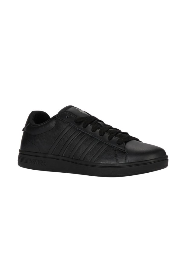 Męskie sneakersy K-Swiss COURT TIEBREAK II BLACK/BLACK/BLACK-M (04413-010-M)