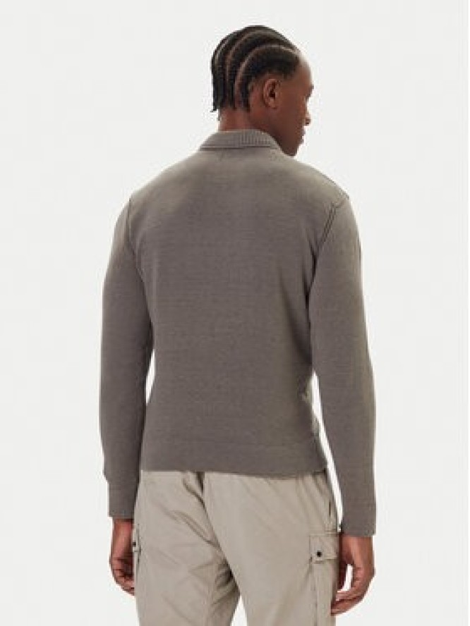 C.P. Company Sweter 19CMKN061A110432A Szary Regular Fit