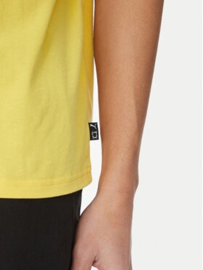 Puma T-Shirt Dylan's World 630257 Żółty Regular Fit