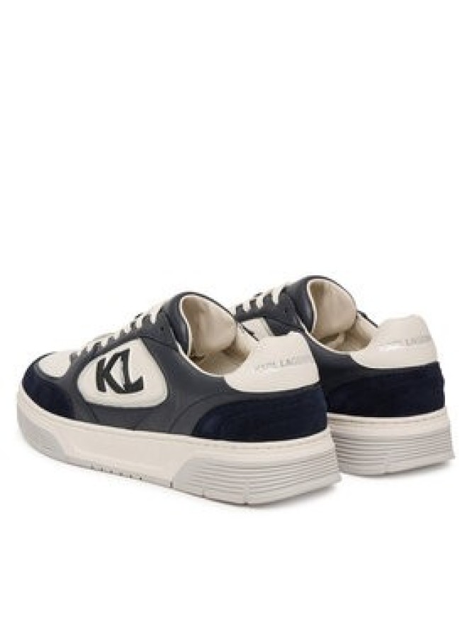 KARL LAGERFELD Sneakersy Kourtney KL53026 Granatowy