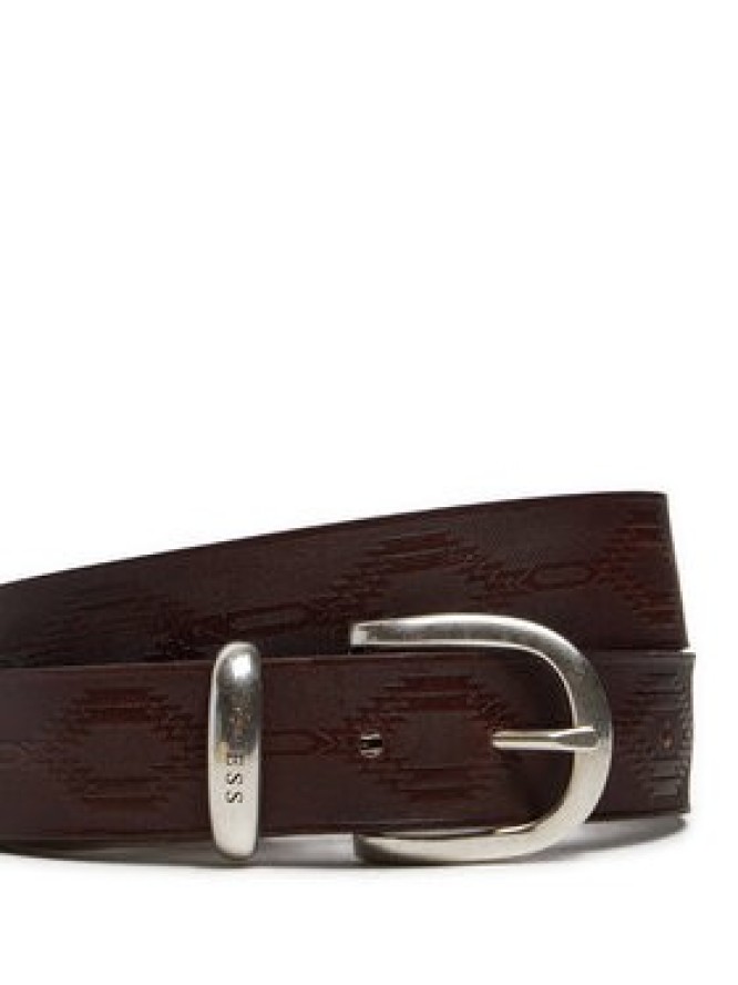 Guess Pasek Męski M4BZ32 L0VH0 Brązowy