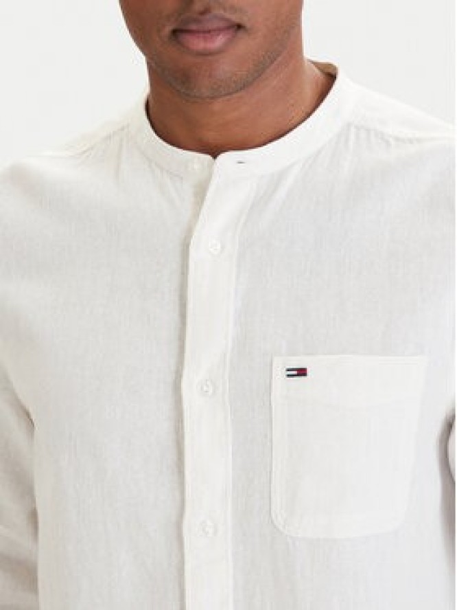 Tommy Jeans Koszula DM0DM22756 Biały Regular Fit