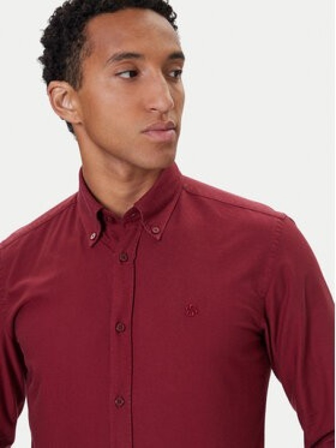 BOSS Koszula H-Roan 50544917 Czerwony Slim Fit