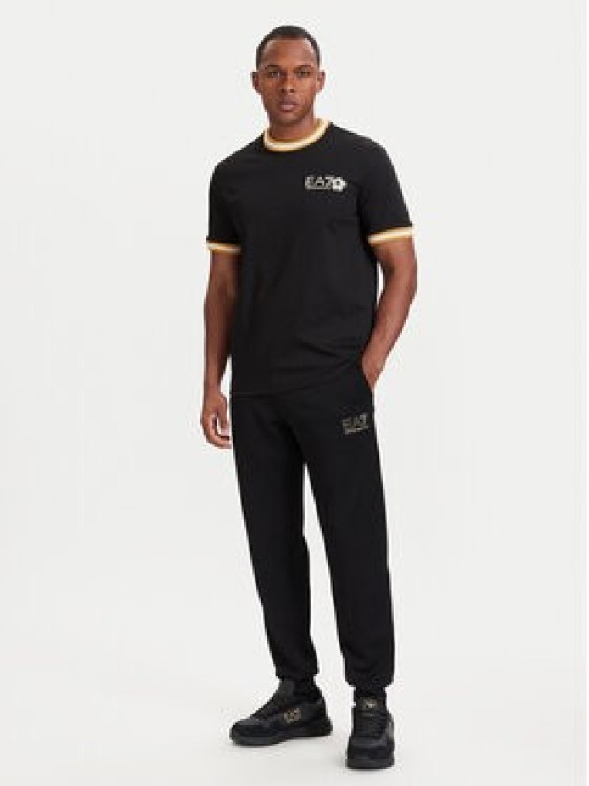 EA7 Emporio Armani T-Shirt 7M002131 AF12957 UC001 Czarny Regular Fit