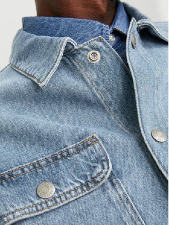 Jack & Jones Kurtka jeansowa Chase 12250086 Niebieski Loose Fit