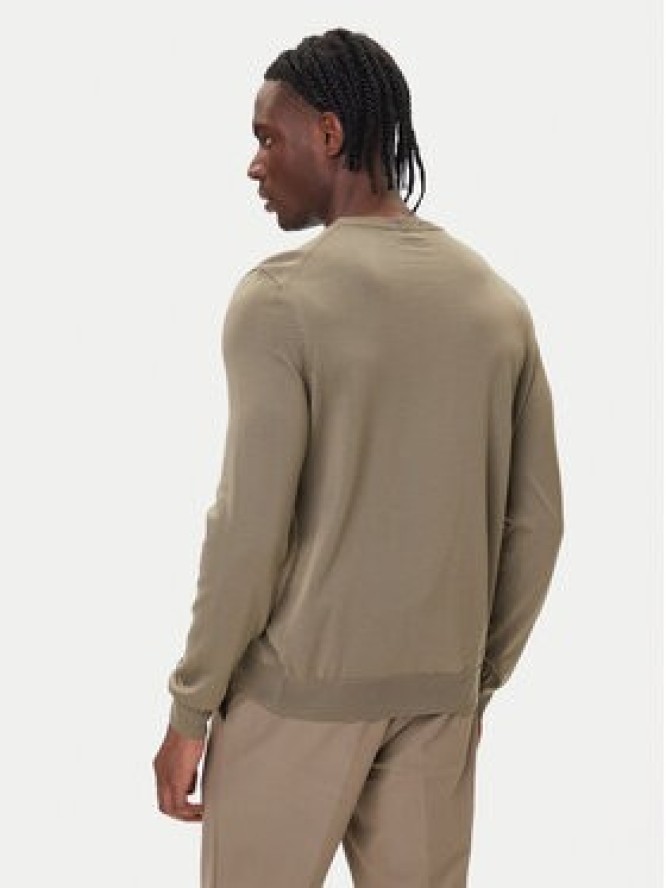 BOSS Sweter Baram-L 50476363 Brązowy Regular Fit