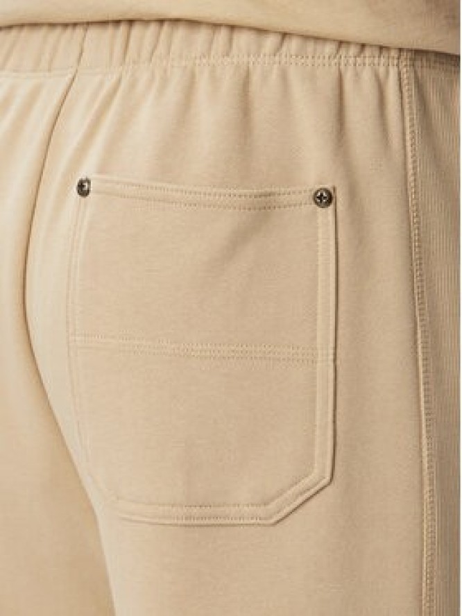 HUGO Spodnie dresowe Nevatro 50564047 Beżowy Regular Fit