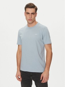 HUGO T-Shirt Dero222 50466158 Niebieski Regular Fit
