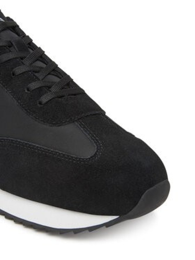 Calvin Klein Jeans Sneakersy Retro Runner Lace Up Ny-Su YM0YM01325 Czarny