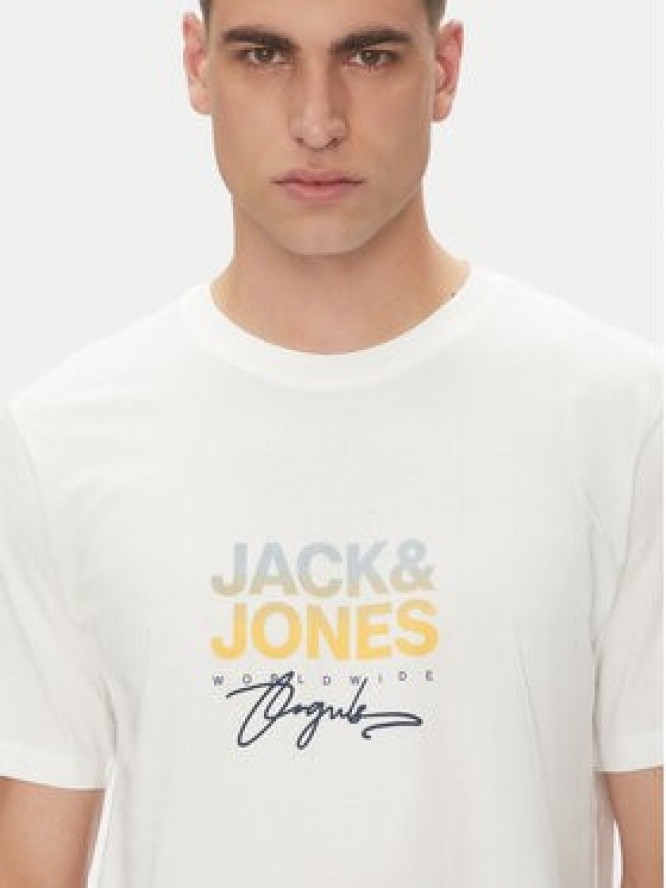 Jack & Jones T-Shirt Canggu 12281809 Biały Regular Fit
