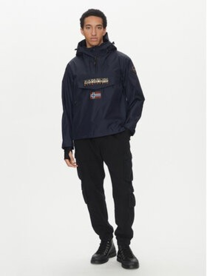 Napapijri Kurtka anorak Rainforest Next Sum NP0A4ILW Niebieski Loose Fit