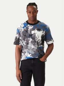 Karl Lagerfeld Jeans T-Shirt B1M17076 Kolorowy Regular Fit