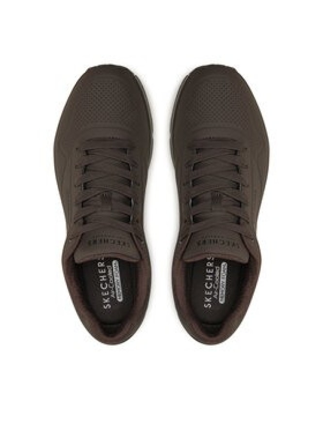 Skechers Sneakersy Uno Stand On Air 52458/CHOC Brązowy