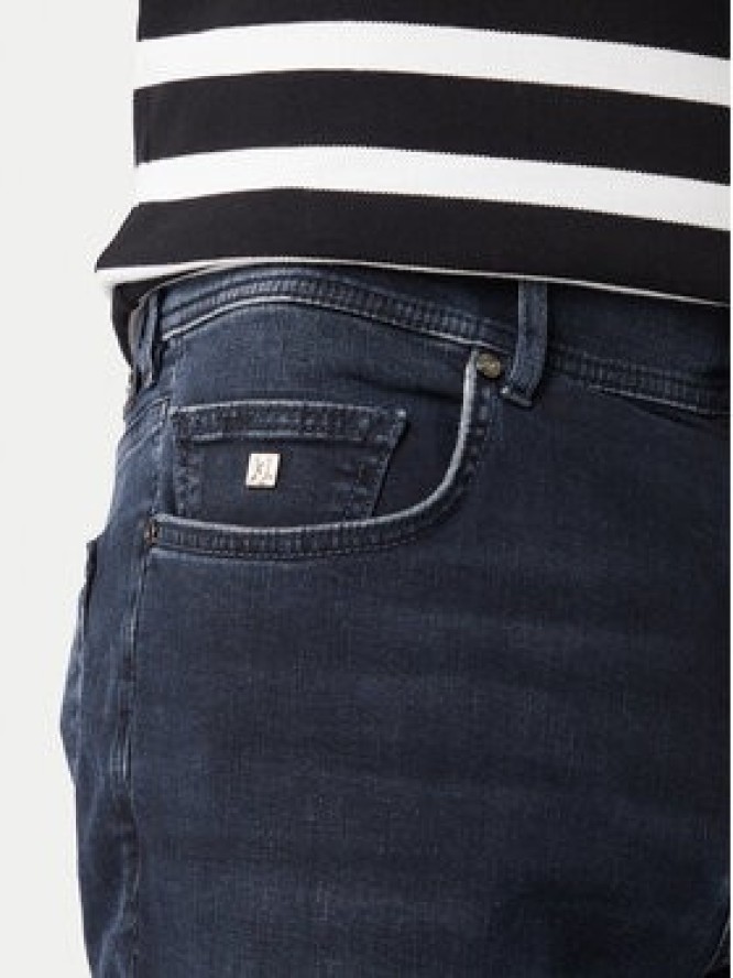 KARL LAGERFELD Jeansy 265501 500844 Granatowy Slim Fit