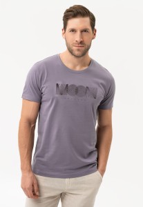 Fioletowy t-shirt T-MOL