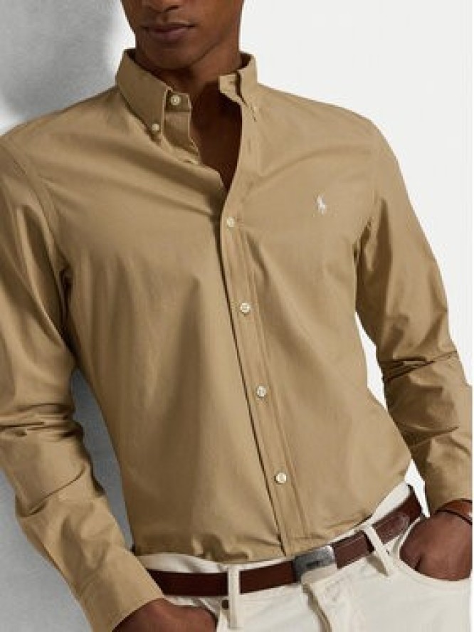 Polo Ralph Lauren Koszula 710929348501 Beżowy Regular Fit