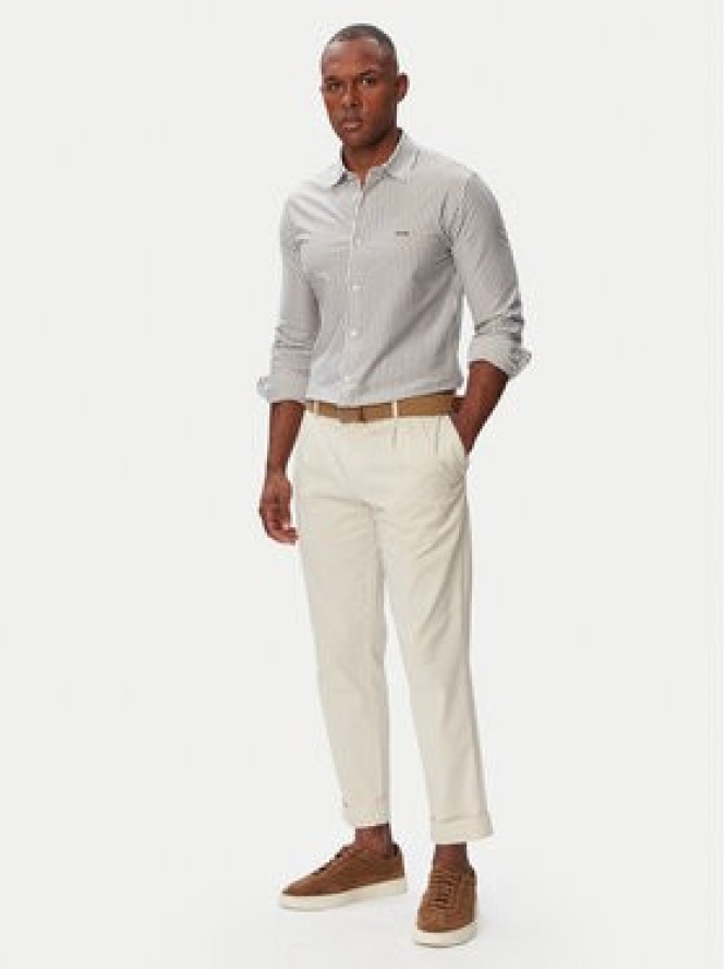 BOSS Koszula Mysoft_2_M 50519748 Zielony jasny Slim Fit