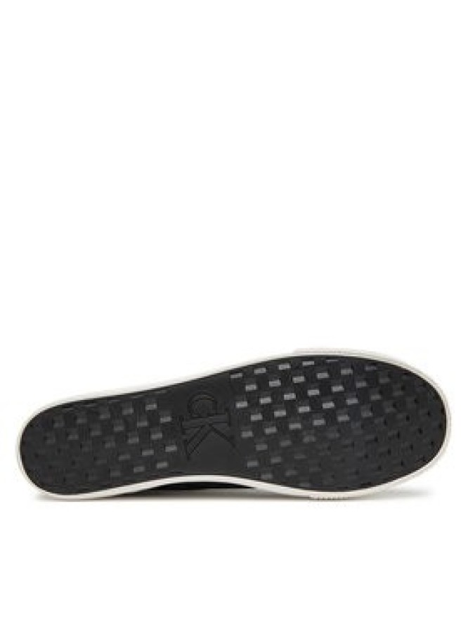 Calvin Klein Jeans Sneakersy Ess Vulc Mid Mg Canvas YM0YM01210 Czarny
