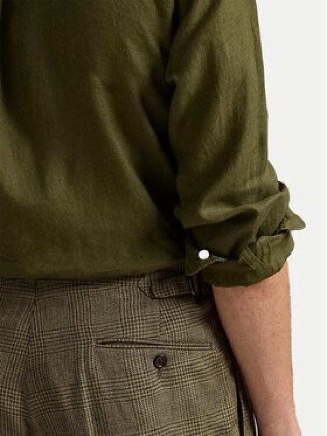 Polo Ralph Lauren Koszula 710968915006 Khaki Slim Fit