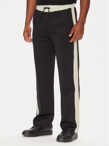 Guess Spodnie dresowe Z5YB14 KCRU2 Czarny Regular Fit