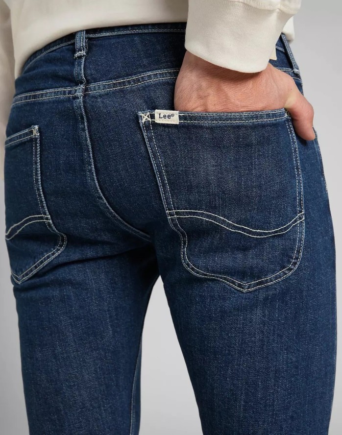 LEE LUKE BUTTON FLY MĘSKIE SPODNIE JEANSOWE STONE ESME L70SNIWF 112322027