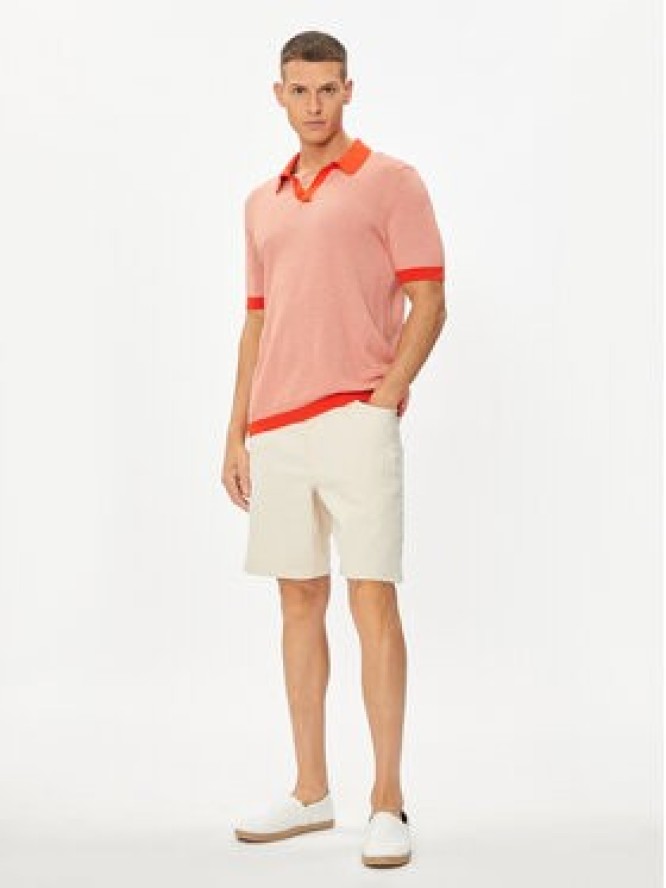 Solid Szorty materiałowe Owen 21108218 Beżowy Regular Fit