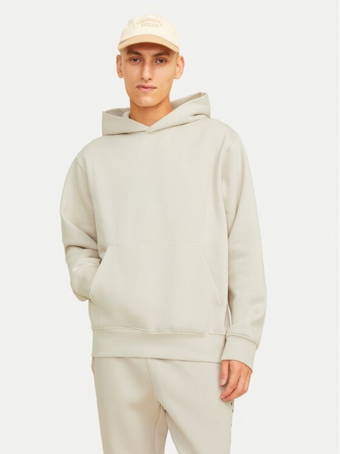 Jack & Jones Bluza Urban Edge 12259944 Beżowy Loose Fit