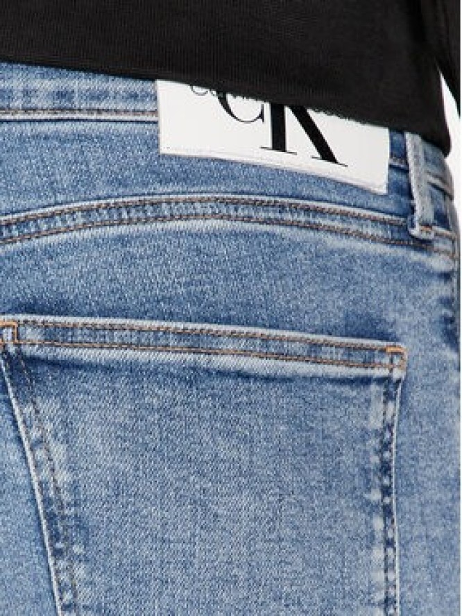 Calvin Klein Jeans Jeansy J30J324843 Niebieski Super Skinny Fit